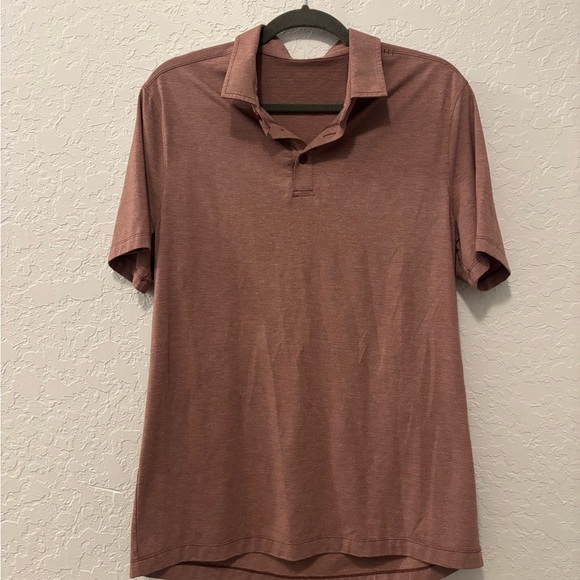Lululemon Evolution Polo rust L - Picture 1 of 3